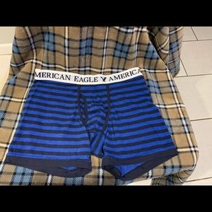 NWOT American Eagle Striped Boxers